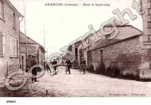 Ville de AVANCON, carte postale ancienne