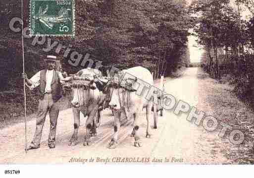 Ville de CHAROLLES, carte postale ancienne