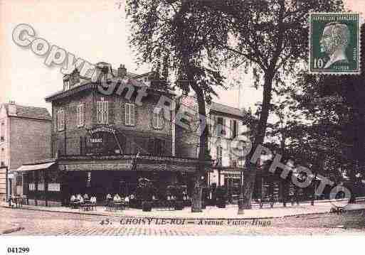 Ville de CHOISYLEROI, carte postale ancienne