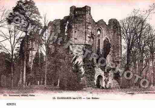 Ville de DAMMARIELESLYS, carte postale ancienne