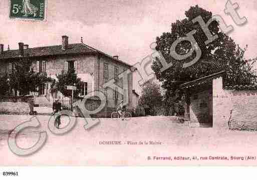 Ville de DOMSURE, carte postale ancienne