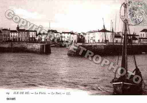 Ville de FLOTTE(LA), carte postale ancienne