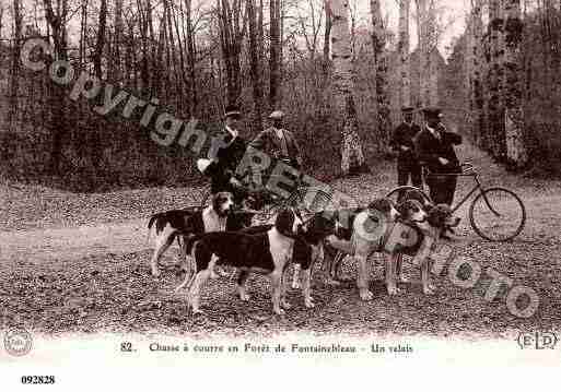 Ville de FONTAINEBLEAU, carte postale ancienne