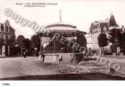 Ville de GERARDMER, carte postale ancienne