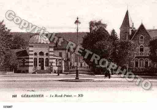 Ville de GERARDMER, carte postale ancienne