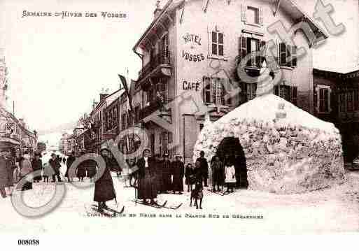 Ville de GERARDMER, carte postale ancienne