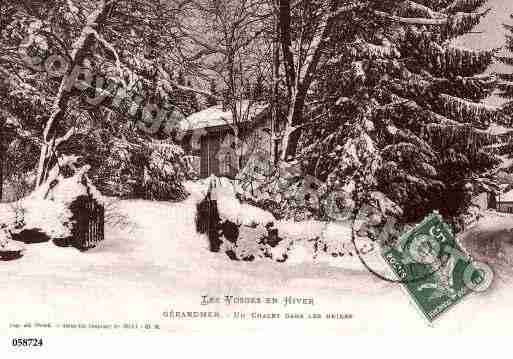 Ville de GERARDMER, carte postale ancienne