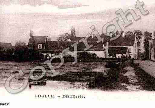 Ville de HOULLE, carte postale ancienne