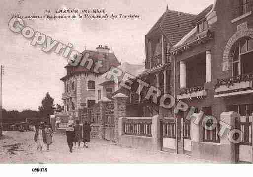 Ville de LARMORPLAGE, carte postale ancienne