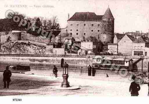 Ville de MAYENNE, carte postale ancienne