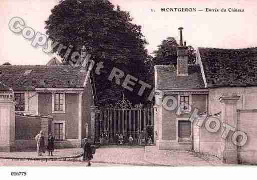 Ville de MONTGERON, carte postale ancienne