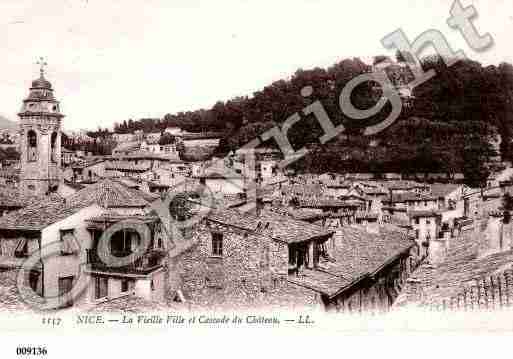 Ville de NICE, carte postale ancienne