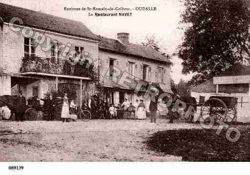 Ville de OUDALLE, carte postale ancienne