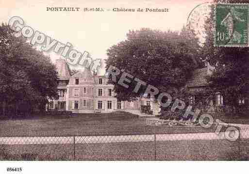 Ville de PONTAULTCOMBAULT, carte postale ancienne