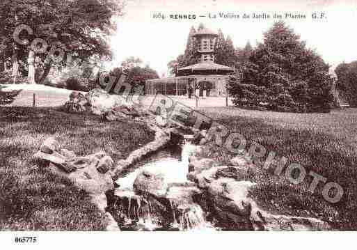 Ville de RENNES, carte postale ancienne