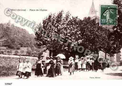 Ville de ROYNAC, carte postale ancienne