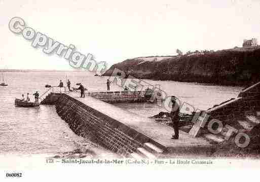 Ville de SAINTJACUTDELAMER, carte postale ancienne