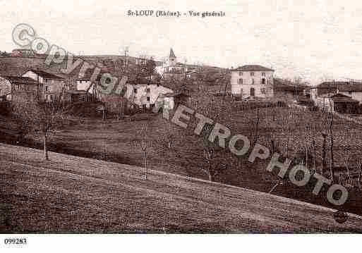 Ville de SAINTLOUP, carte postale ancienne