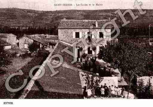 Ville de SAINTSERNIN, carte postale ancienne