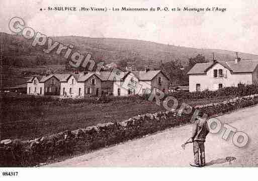 Ville de SAINTSULPICELAURIERE, carte postale ancienne