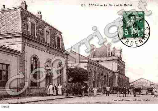 Ville de SEDAN, carte postale ancienne