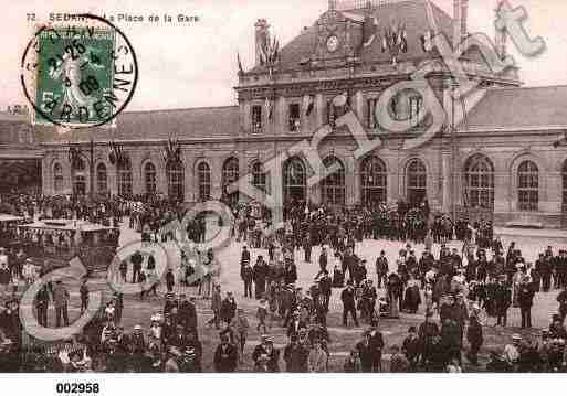 Ville de SEDAN, carte postale ancienne