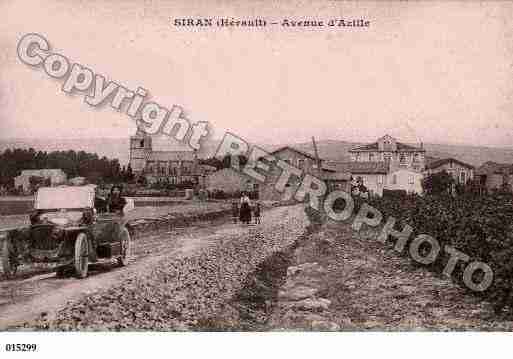 Ville de SIRAN, carte postale ancienne