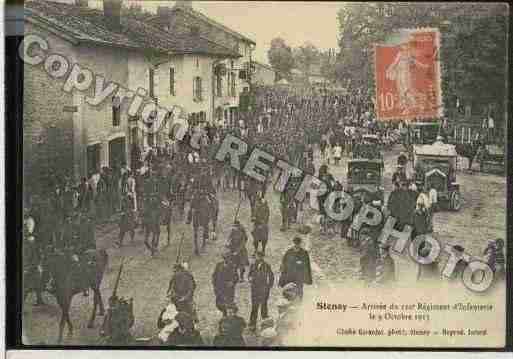 Ville de STENAY, carte postale ancienne