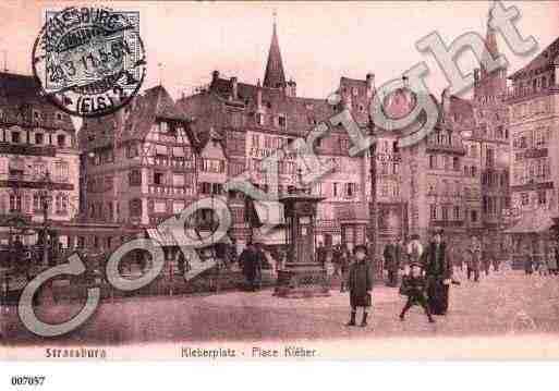 Ville de STRASBOURG, carte postale ancienne