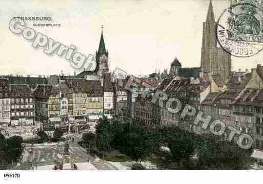 Ville de STRASBOURG, carte postale ancienne