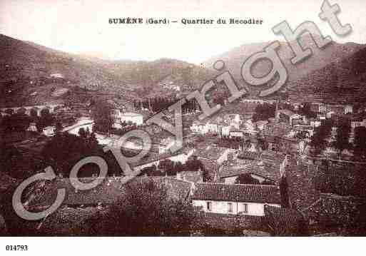 Ville de SUMENE, carte postale ancienne