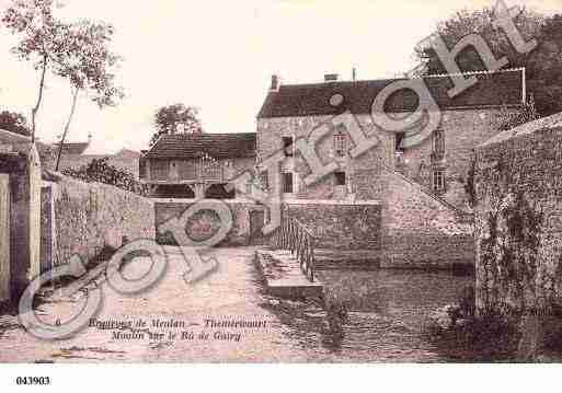 Ville de THEMERICOURT, carte postale ancienne