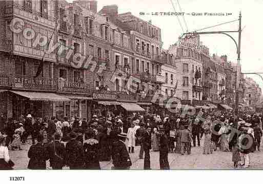 Ville de TREPORT(LE), carte postale ancienne