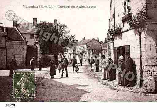 Ville de VARRAINS, carte postale ancienne