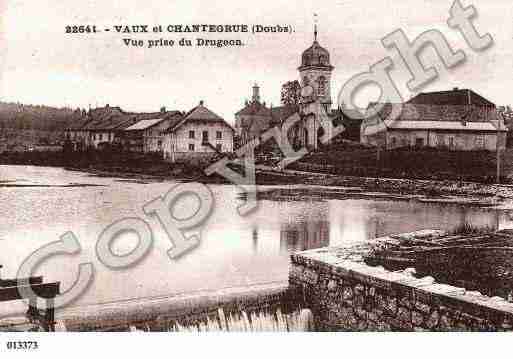 Ville de VAUXETCHANTEGRUE, carte postale ancienne