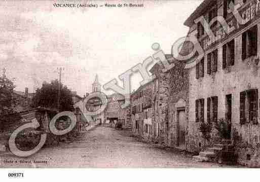 Ville de VOCANCE, carte postale ancienne