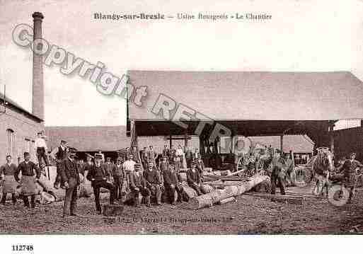 Ville de BLANGYSURBRESLE, carte postale ancienne