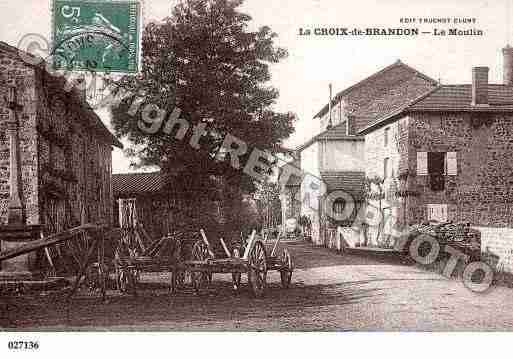 Ville de BRANDON, carte postale ancienne