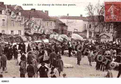 Ville de CRAON, carte postale ancienne