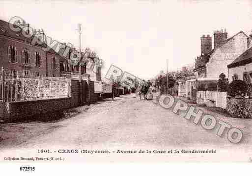 Ville de CRAON, carte postale ancienne