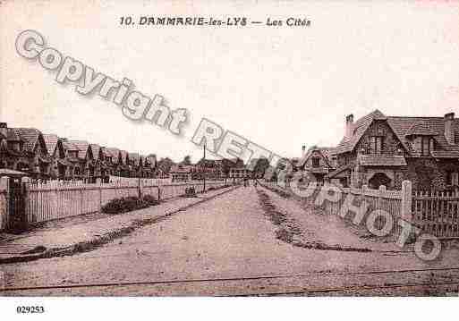 Ville de DAMMARIELESLYS, carte postale ancienne