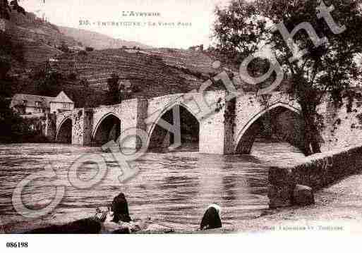 Ville de ENTRAYGUESsurTRUYERE, carte postale ancienne