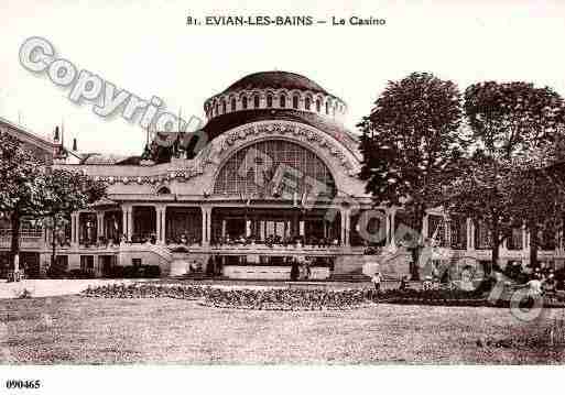 Ville de EVIANLESBAINS, carte postale ancienne