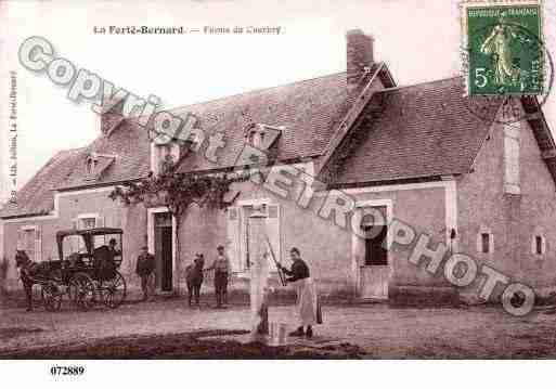 Ville de FERTEBERNARD(LA), carte postale ancienne