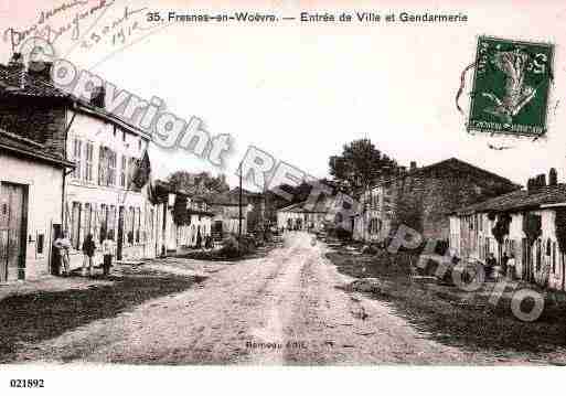 Ville de FRESNESENWOEVRE, carte postale ancienne