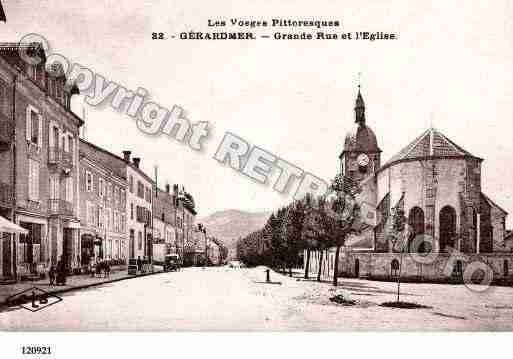 Ville de GERARDMER, carte postale ancienne