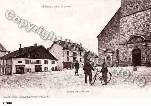 Ville de GERARDMER, carte postale ancienne