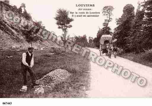 Ville de LOUVIERS, carte postale ancienne