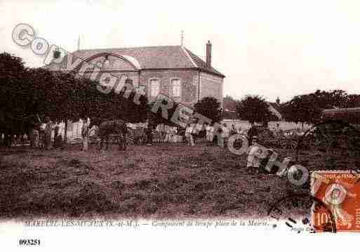 Ville de MAREUILLESMEAUX, carte postale ancienne