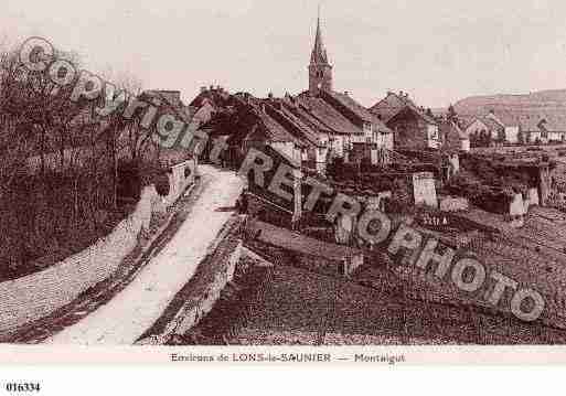 Ville de MONTAIGU, carte postale ancienne